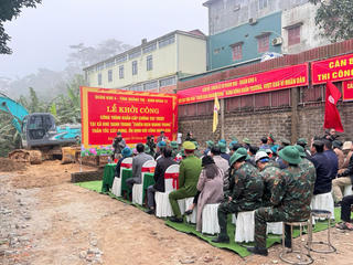 Quảng Trị: Khởi công công trình khẩn cấp chống sụt trượt ở Khe Sanh