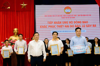 TP Hồ Chí Minh: Tiếp nhận hơn 3,7 tỷ đồng ủng hộ đồng bào bị thiên tai
