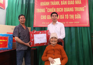 Gia Lai: Khánh thành, bàn giao nhà trong “Chiến dịch Quang Trung”