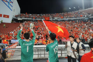 Nhìn lại những khoảnh khắc hân hoan chiến thắng của các cầu thủ U22 Việt Nam