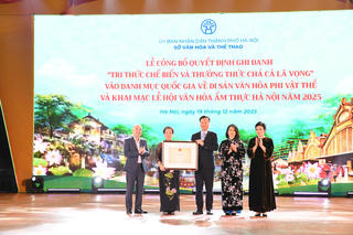 Khai mạc Lễ hội văn hóa ẩm thực Hà Nội năm 2025