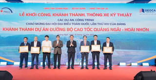 Khánh thành, thông xe kỹ thuật cao tốc Quảng Ngãi - Hoài Nhơn