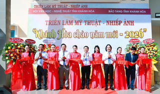 Khánh Hòa: Khai mạc triển lãm mỹ thuật - nhiếp ảnh ‘Khánh Hòa chào năm mới 2026’