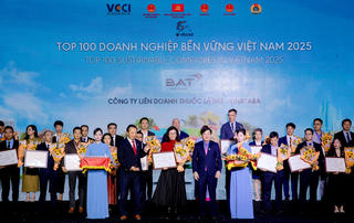 BAT Việt Nam được vinh danh tại sự kiện CSI 100 năm 2025