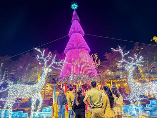 Đà Nẵng: Xứ đạo Hòa Sơn rực rỡ sắc màu Giáng sinh