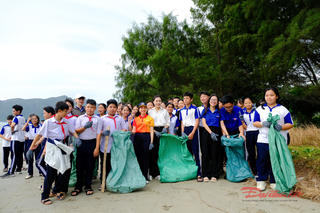 Đặc khu Côn Đảo lan toả thông điệp 'Vì biển đảo xanh'