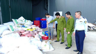 Ninh Bình: Xử phạt, tiêu hủy hơn 2 tấn mỡ, bì lợn không rõ nguồn gốc