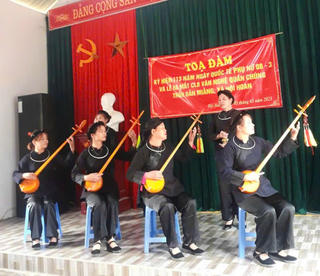 Hội Hoan (Lạng Sơn): Phát triển mạnh các câu lạc bộ văn hóa, văn nghệ ở cơ sở