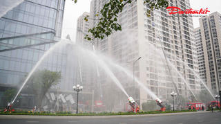 Huy động trực thăng, cùng 4.000 người diễn tập chữa cháy chung cư ở Hà Nội