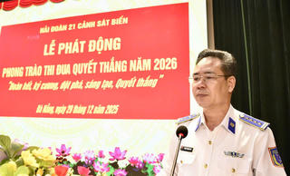 Đà Nẵng: Hải đoàn 21 phát động phong trào thi đua Quyết thắng năm 2026