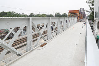 Hoàn thành sửa chữa, cầu Long Biên thông xe trở lại từ 0h ngày 1/1/2026
