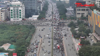 Hà Nội: Giao thông ổn định, ít ùn tắc trong ngày làm việc đầu tiên sau lễ