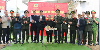 Quảng Ngãi: Công an tỉnh thần tốc triển khai Chiến dịch Quang Trung giúp dân an cư