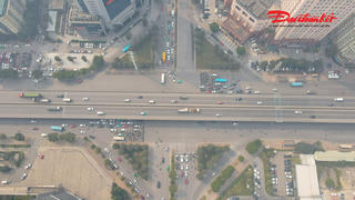 Toàn cảnh khu vực dự kiến xây hầm chui 6 làn xe ở phía Tây Hà Nội