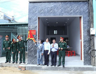 Gia Lai: Bàn giao 57 căn nhà “Chiến dịch Quang Trung” cho người dân vùng bão lũ