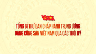 Infographic: Tổng Bí thư Ban Chấp hành Trung ương Đảng Cộng sản Việt Nam qua các thời kỳ
