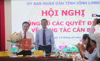 Vĩnh Long có tân Chánh Thanh tra tỉnh
