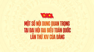 Infographic: Một số nội dung quan trọng tại Đại hội XIV của Đảng