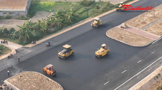 Toàn cảnh đường trục phía Nam Hà Nội dài 41km, vốn đầu tư hơn 6.000 tỷ đồng đang gấp rút thi công