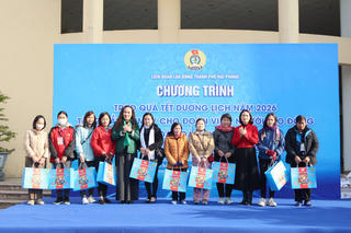 Hải Phòng: Công đoàn huy động 45 tỷ đồng chăm lo Tết cho người lao động