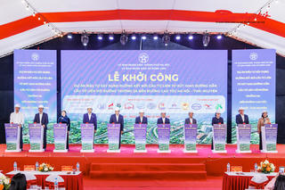 Hà Nội: Khởi công xây dựng đường kết nối cầu Tứ Liên