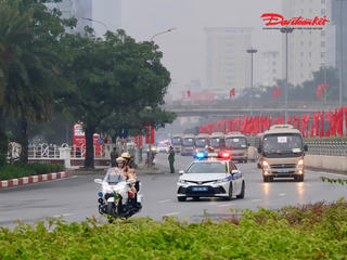 Cấm ô tô trên 10 tấn vào đại lộ Thăng Long, vành đai 3 trên cao từ 21h ngày 20/1 - 25/1