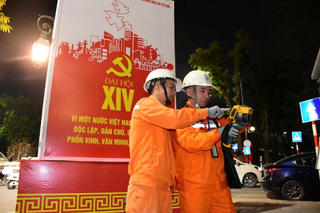 EVNHANOI: Bảo đảm điện phục vụ Đại hội XIV là vinh dự và trách nhiệm của toàn hệ thống
