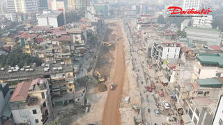 Hà Nội: Cấm ô tô chiều La Thành – Voi Phục trong 3 tháng phục vụ thi công đường Vành đai 1