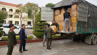 Quảng Trị: Triệt phá đường dây mỹ phẩm giả quy mô lớn, thu giữ hơn 25 tấn hàng hóa