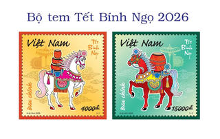 Phát hành bộ tem “Tết Bính Ngọ”