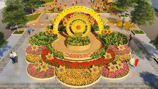 Đa sắc xuân giữa lòng TP Hồ Chí Minh