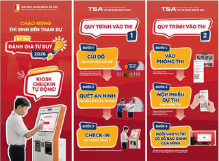 Đại học Bách khoa Hà Nội lưu ý thí sinh trước ngày thi đánh giá tư duy