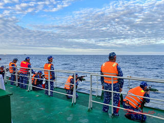 Bộ Tư lệnh Vùng Cảnh sát biển 3 kiểm tra nhận thức đầu năm đối với cán bộ, chiến sĩ