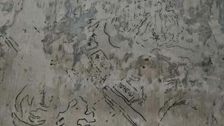 Xuất hiện bức họa nghi là bản đồ cổ sau lớp sơn ở Khâm Thiên Giám