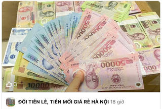 Cảnh báo lừa đảo đổi tiền mới dịp Tết Nguyên đán