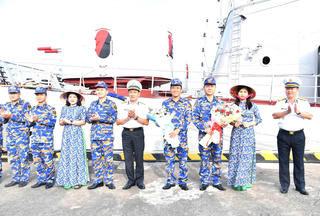 Tàu của Lữ đoàn 171 lên đường làm nhiệm vụ đối ngoại quốc phòng