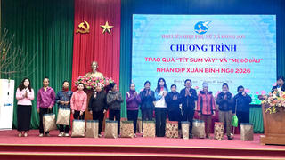 Hội LHPN xã Hồng Sơn lan tỏa yêu thương, phát động thi đua năm mới.