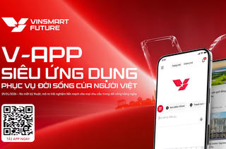 VinSmart Future ra mắt kỹ thuật phiên bản trải nghiệm sớm siêu ứng dụng "một chạm" V-App