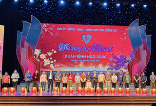 Quảng Trị: Huy động trên 56,2 tỷ đồng tại chương trình “Nối vòng tay nhân ái”