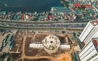 Diện mạo bến xe khách thông minh nghìn tỷ đang thi công ở phía Nam Thủ đô