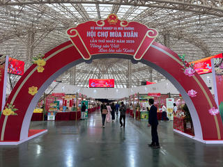 “Nông sản Việt – Lan tỏa sắc Xuân” tại Hội chợ Mùa Xuân 2026