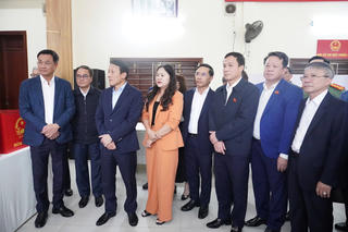 Đà Nẵng: Đại tướng Lương Tam Quang kiểm tra công tác chuẩn bị bầu cử tại phường Hải Châu