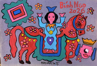 Năm Ngọ vẽ ngựa