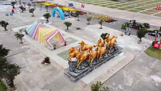 Quảng Ninh: Gấp rút hoàn thành Đại lộ hoa và công nghệ ánh sáng bên vịnh kỳ quan