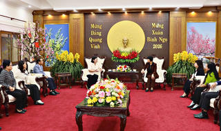 TP. Hồ Chí Minh thăm, chúc Tết Đảng bộ, chính quyền và nhân dân tỉnh Lâm Đồng nhân dịp xuân mới 2026

