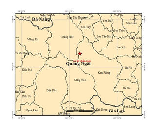 Quảng Ngãi: Động đất 3,7 độ tại Kon Plong, rủi ro thiên tai cấp 0