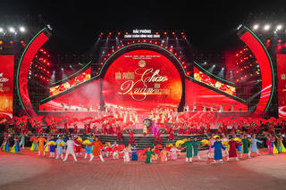 Bùng nổ cảm xúc với chương trình nghệ thuật 'Hải Phòng chào Xuân Bính Ngọ 2026'