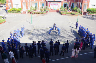 Cảnh sát biển dâng hương tưởng niệm Chủ tịch Hồ Chí Minh, Đại tướng Võ Nguyên Giáp