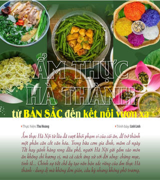 Ẩm thực Hà thành - từ bản sắc đến kết nối vươn xa