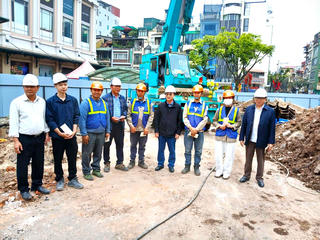 Hà Nội: Đẩy nhanh tiến độ các dự án thoát nước ngay từ những ngày đầu năm mới